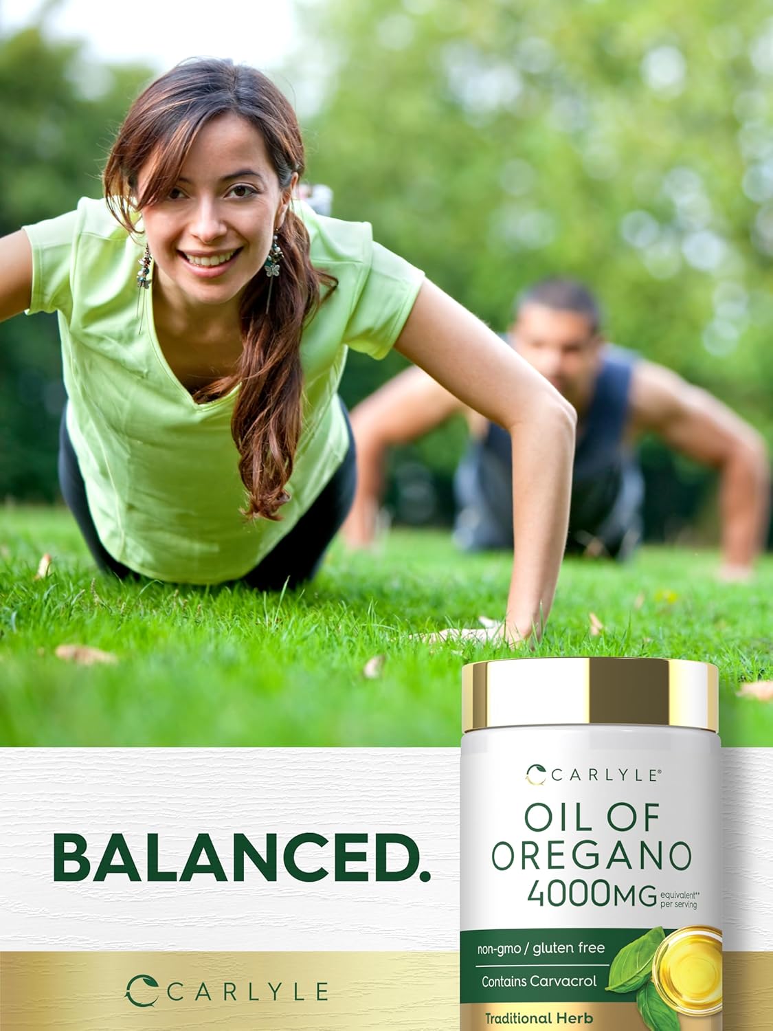 Carlyle Oil of Oregano Softgels | 150 Capsules | Contains Carvacrol