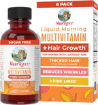 MARYRUTH'S Liquid Multivitamin + Hair Growth, Clinically Thicker Hair, 15oz