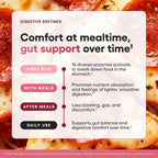 Physician's CHOICE Digestive Enzymes for Bloating & Digestion - Fast-Acting 16 Enzyme Formula with Organic Prebiotics & Probiotics for Gut & Digestive Health - Meal Time Discomfort Relief - 60 CT