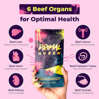 Primal Queen Grass Fed Beef Organ Supplement for Women, 60 Capsules
