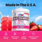 EHP Labs OxyShred Pre Workout Powder - Preworkout Powder with L Glutamine & Acetyl L Carnitine, Energy Boost Drink - Cosmic Blast, 60 Servings