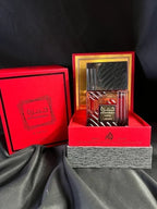Hub Wavy Lattafa Khamrah Karaz perfume bottle, luxury unisex fragrance with sleek design, 3.4 oz (100 ml) size, on a neutral background.