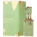 Hub Wavy Lattafa Eclaire Pistache perfume bottle, a luxury women’s fragrance with a sleek design and long-lasting scent.
