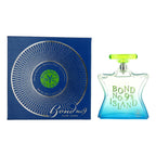 Bond No. 9 New York Island unisex fragrance spray in a 3.4 oz bottle, featuring a sleek design and island-inspired scent.