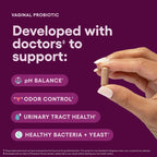 Physician's Choice Women's Vaginal Wellness Probiotics and Urinary Tract Support Capsules - 30ct