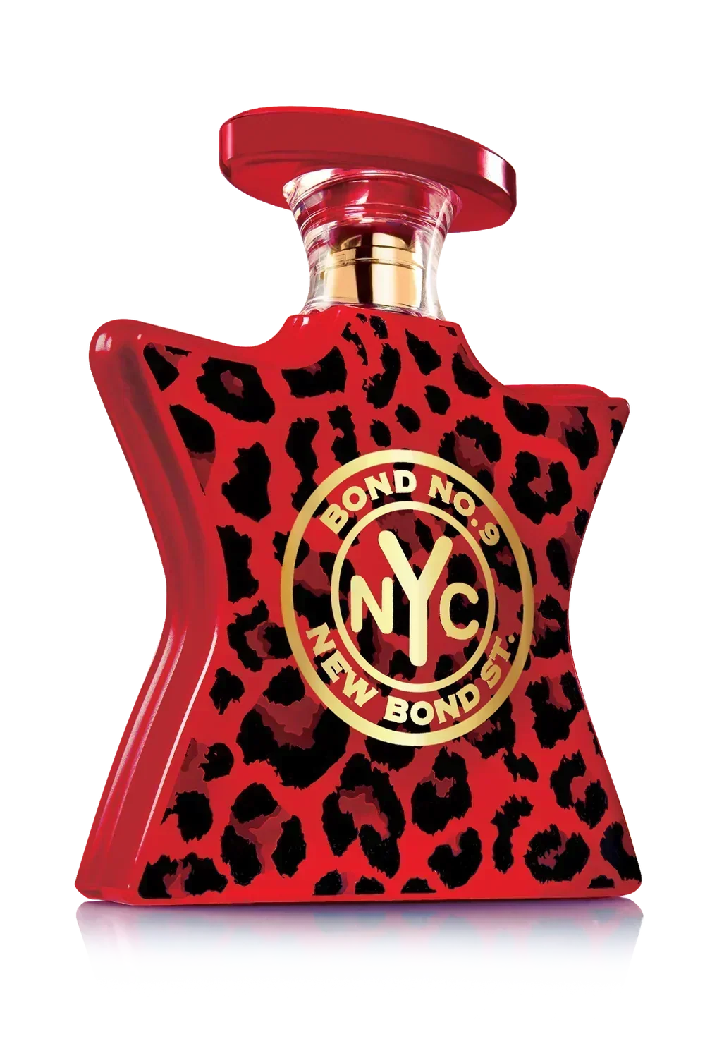 Hub Wavy Bond 9 New Bond Street perfume bottle with sleek design, 3.40 oz unisex fragrance, displayed on a neutral background.