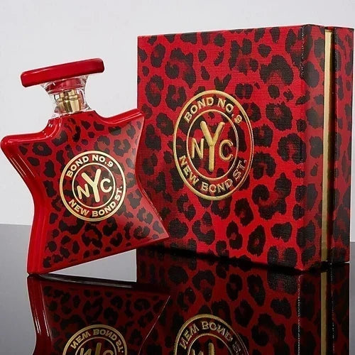 Hub Wavy Bond No. 9 New Bond St. unisex perfume bottle, 3.4 fl oz, elegant design, luxury fragrance for men and women
