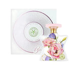Bond No. 9 New York Flowers perfume bottle by Hub Wavy, 3.4 fl oz, showcasing the elegant fragrance packaging.