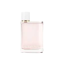 Hub Wavy Burberry Her 3.3 oz perfume bottle for women, featuring a sleek design with the iconic Burberry branding.
