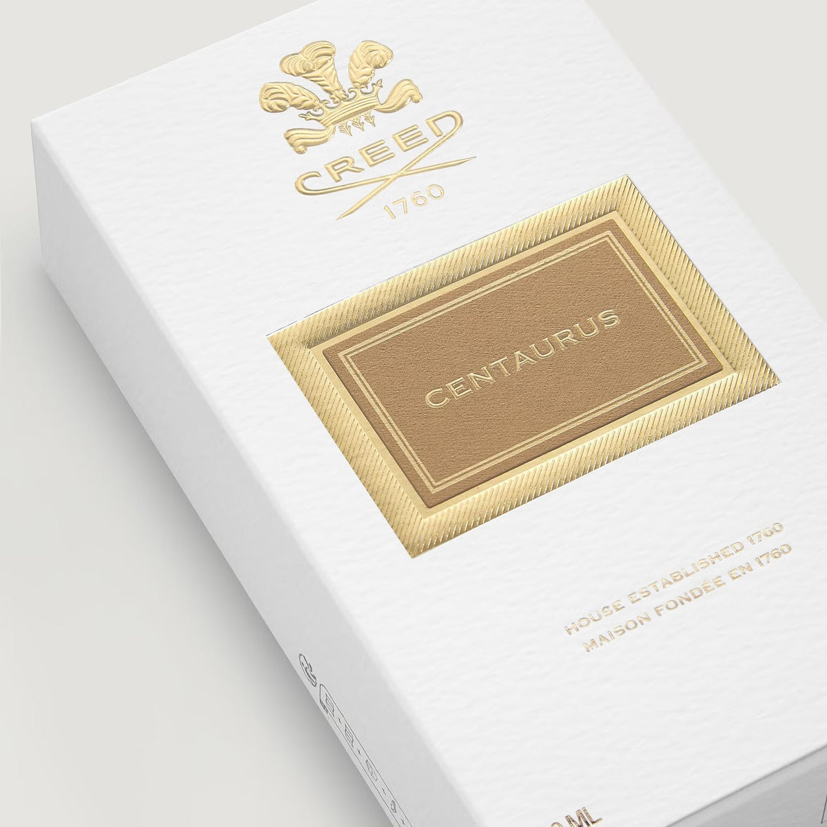 Hub Wavy Creed Centaurus & for Women 3.3 oz luxury perfume bottle with elegant design and floral accents.