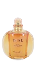 Dior Dune Christian luxury women's perfume bottle by Hub Wavy, 3.4 oz (100 ml), in box, with elegant packaging.