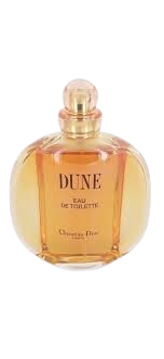 Dior Dune Christian luxury women's perfume bottle by Hub Wavy, 3.4 oz (100 ml), in box, with elegant packaging.