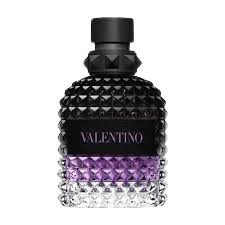 Valentino Uomo Born in Roma Melancholia men's luxury fragrance bottle, 3.4 oz, with sleek design and elegant packaging.