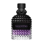 Valentino Uomo Born in Roma Melancholia men's luxury fragrance bottle, 3.4 oz, with sleek design and elegant packaging.