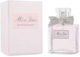 Hub Wavy Miss Dior Blooming Bouquet perfume for women, 3.4 oz, featuring floral notes in a luxurious bottle.