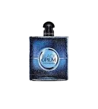Hub Wavy Yves Saint Laurent Black Opium Intense perfume bottle, 3 oz, luxury long-lasting fragrance for women