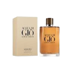 Giorgio Armani Acqua di Giò Absolu Profumo 3.4 oz unisex perfume bottle with sleek design and elegant branding.