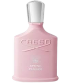 Hub Wavy Creed Spring Flower perfume bottle, 2.5 oz, luxury women's fragrance with elegant packaging.
