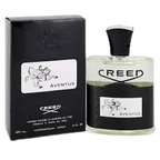 Hub Wavy Creed Aventus men's fragrance bottle, 4 oz / 120 ml, showcasing luxury perfume packaging and design.