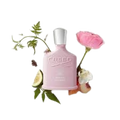 Hub Wavy Creed Spring Flower luxury women's perfume bottle, 3.3 oz / 100 ml with elegant design and floral accents.