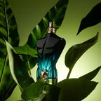 Jean Paul Gaultier Le Beau men's fragrance bottle with black cap and sleek design, showcasing the 75 ml size.