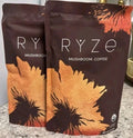 2 Pack Ryze Organic Mushroom Coffee  Free Shipping 360 oz USA  expiry 2027
