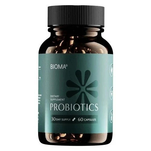 3 In 1 BIOMA Probiotics Digestive Health Gut Support for Men & Women 60 Capsules