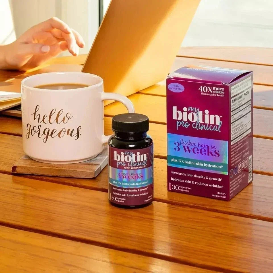 Purity Products My Biotin ProClinical MyBiotin 30 Capsules new EXP 12 / 2026