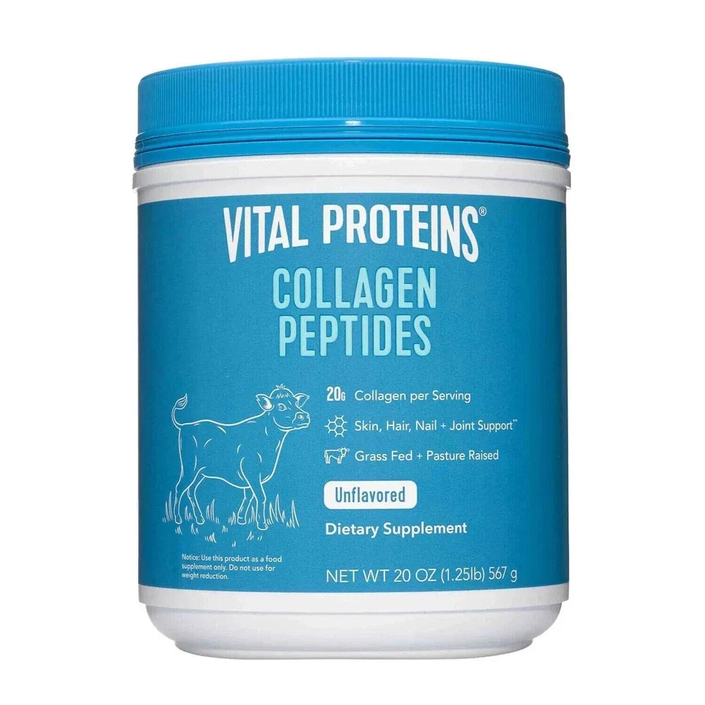 Vital Proteins Collagen Peptides Dietary Supplement Unflavored Powder 20 OZ
