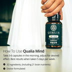 Qualia Mind 2.0 Nootropic Brain Supplement Focus Memory Energy 120 Capsules