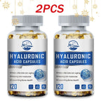 Hyaluronic Acid Anti Aging Hydrating Capsules Wrinkles Fine Lines Joint Health