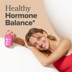 FLO Ovarian Support Capsules – Women’s Hormone Balance, PMS Relief, Vegan