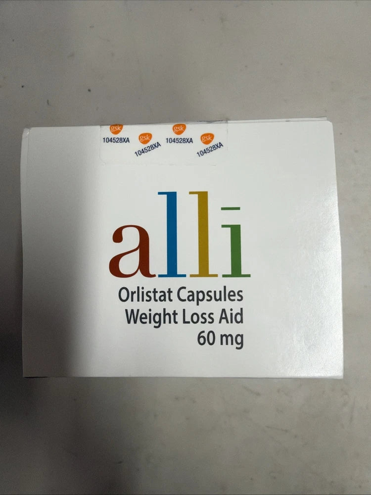 Orlistat 60 mg Weight Loss Aid 120 Capsules Refill Pack New in Box Exp. 10/2027+