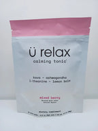 U Relax Calming tonic- 15 Packets MIXED BERRY flavor relax calming drink