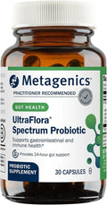 Metagenics UltraFlora Spectrum 7-Strain Probiotic 30 Billion CFU, 30 Ct