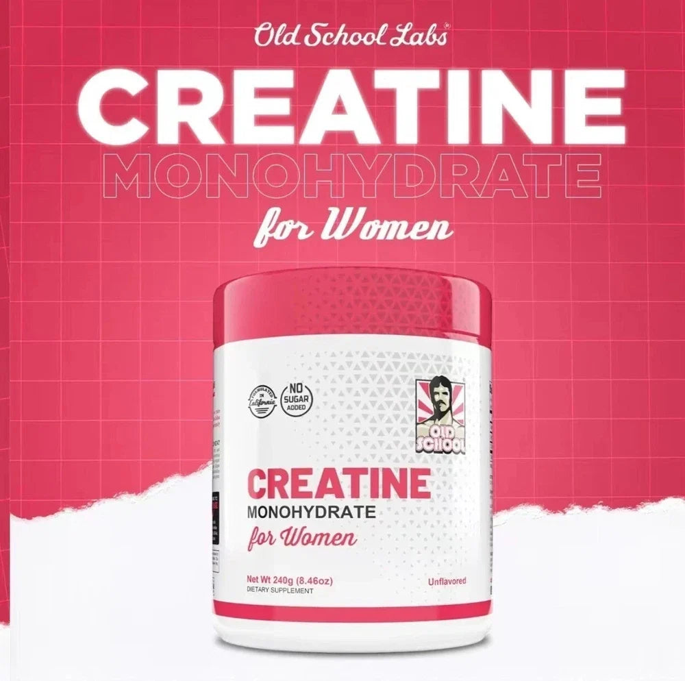 Creatine 5000mg Monohydrate suitable for Women 2g Collagen & 1g BCAA – 240g (2 P