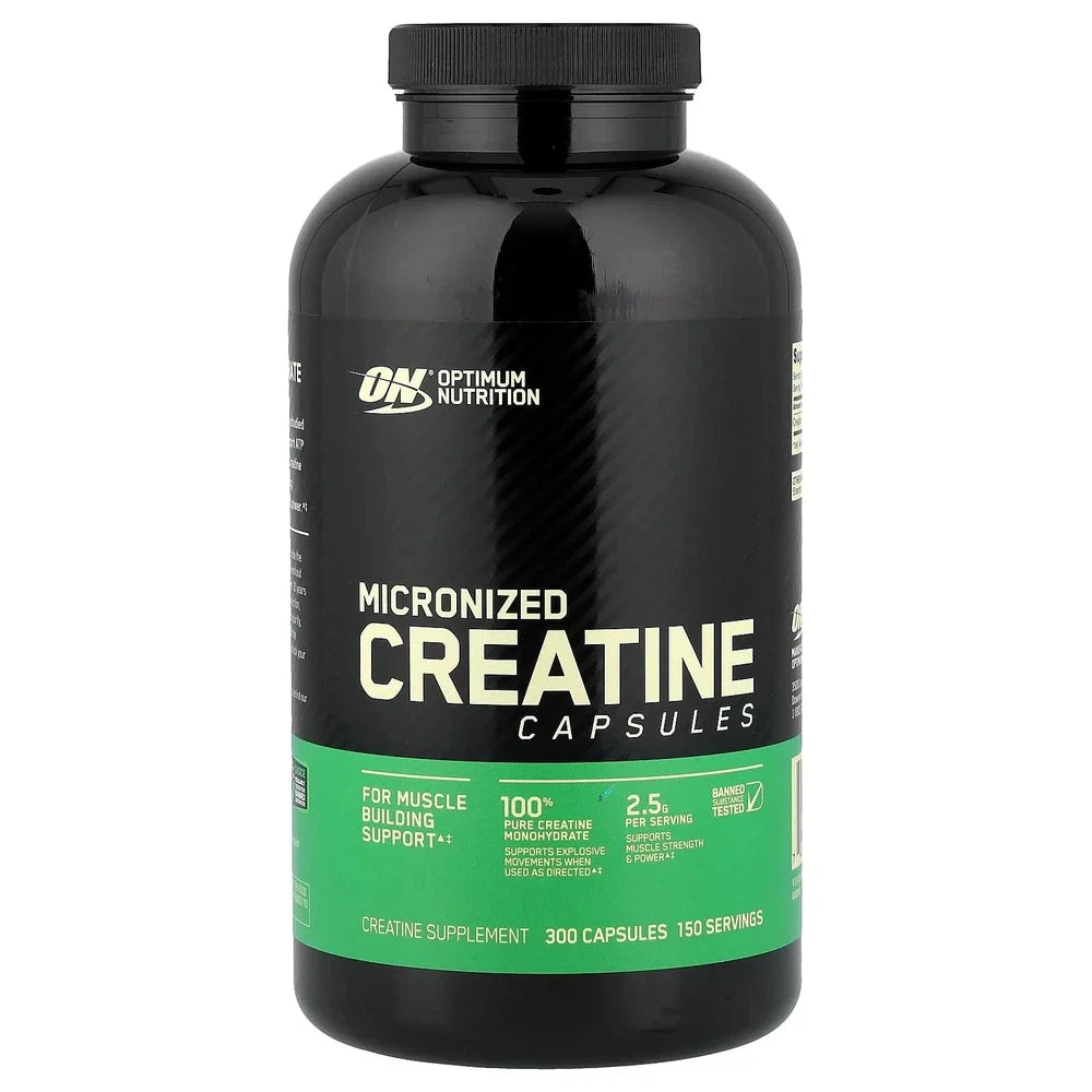 Optimum Nutrition Creatine Monohydrate Capsules - 300 Capsules