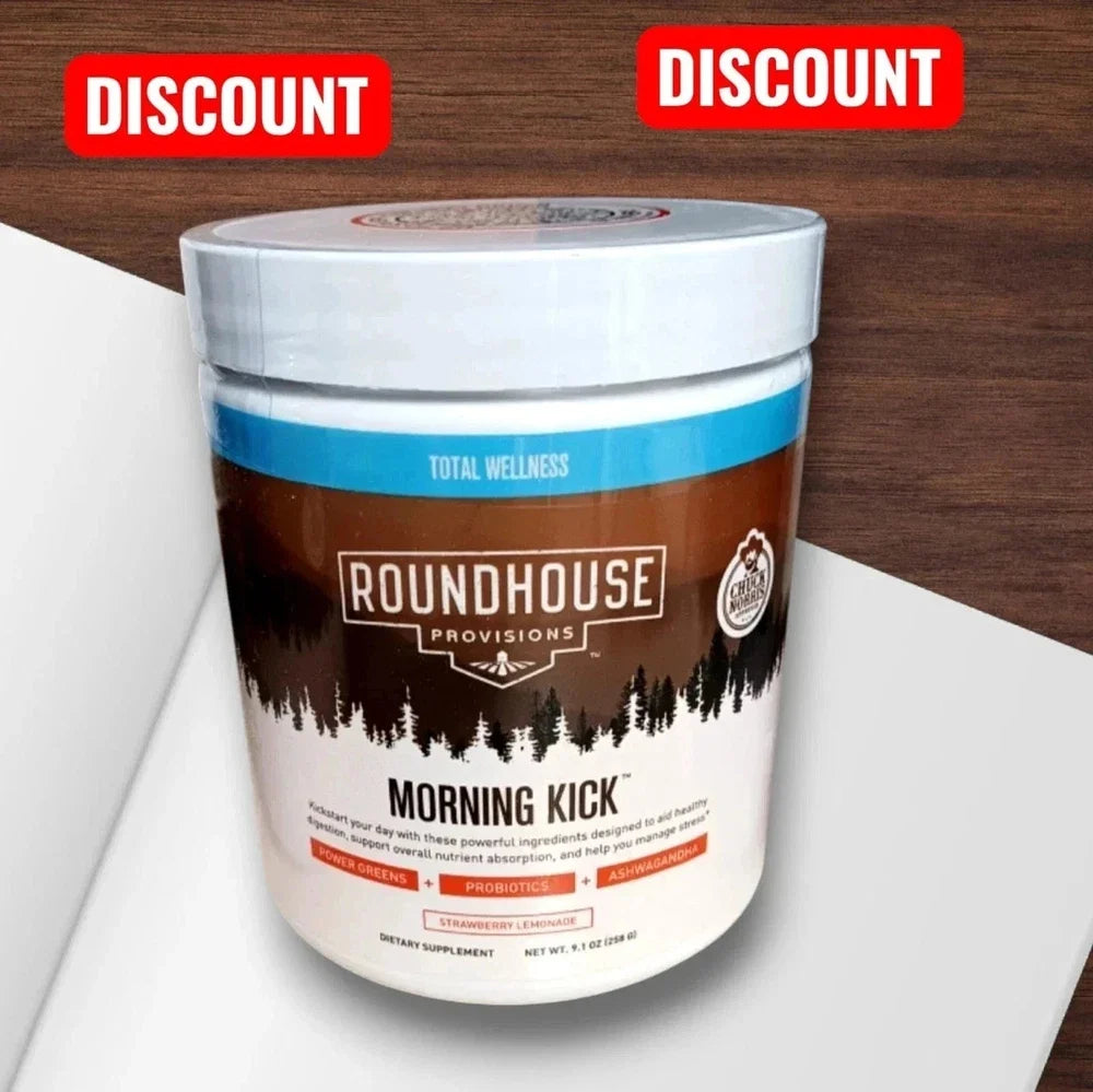 Morning Kick Green Superfoods Powder by Chuck Norris Ashwagandha Supplement