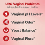 2PACK URO O Positiv Vaginal Probiotics for Women pH Balance w/ Prebiotic New