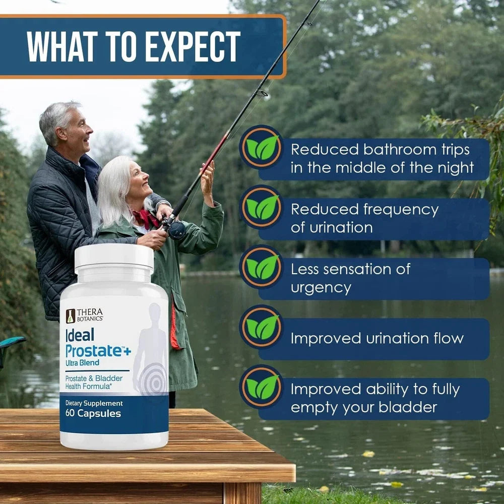 Advanced Men's Prostate Support by Ideal Prostate Plus Ultra Saw Palmetto 60 ct.