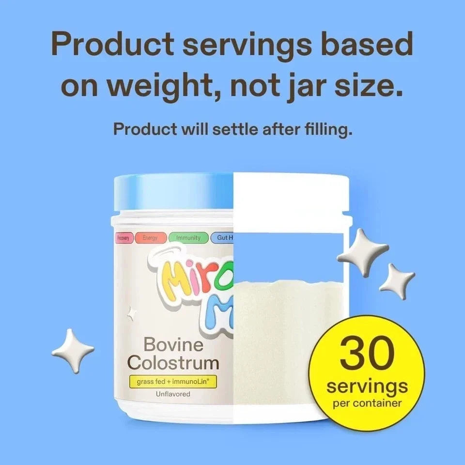 Colostrum Supplement for Gut Health Hair Growth Beauty and Immune Support USA