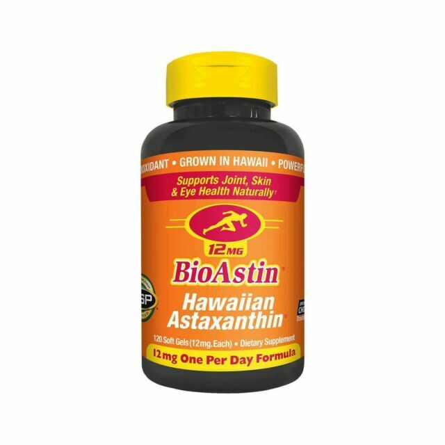 Nutrex Hawaii Bioastin Hawaiin Astaxanthin 12mg - 120 Gel Caps