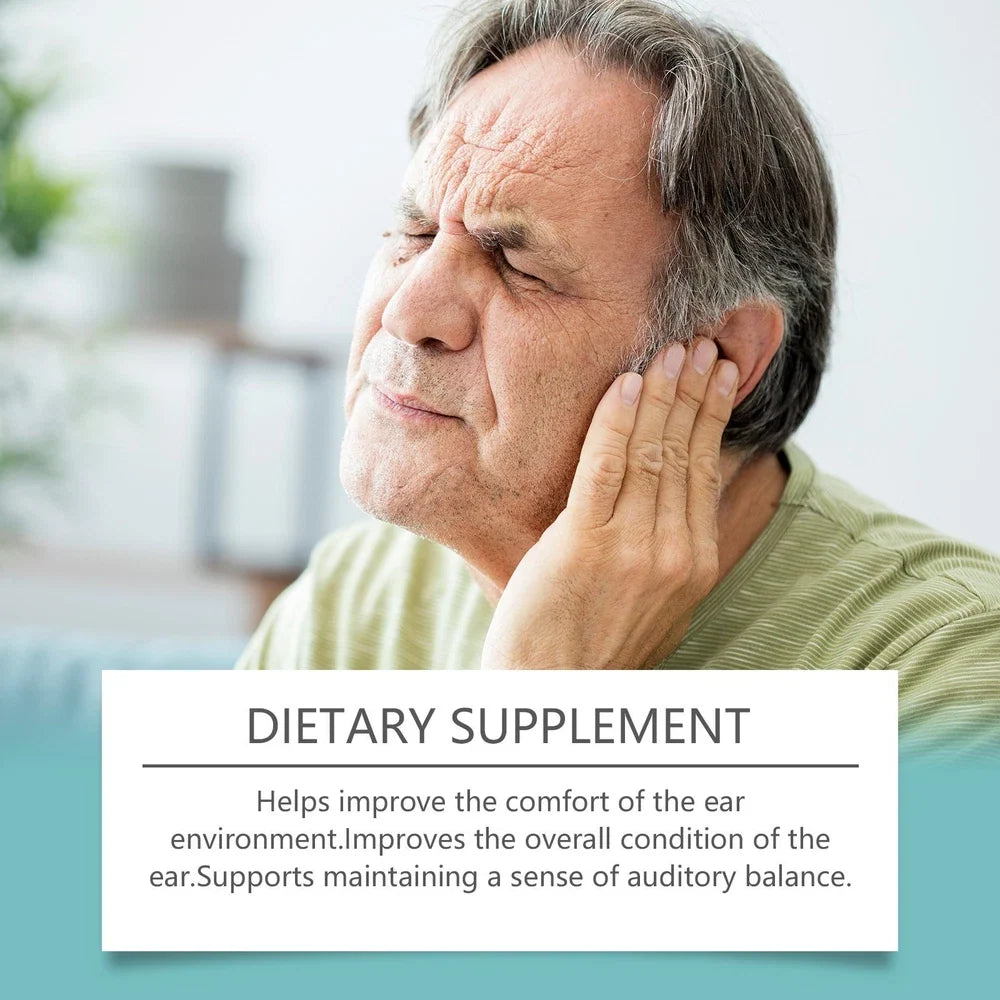 Echo Free Tinnitus Drops 59ml, EchoFree Tinnitus Relief for Ringing Ears