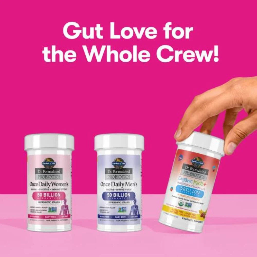 2/27 Garden of Life Once Daily Dr. Formulated Probiotics for Women 50 Billion CF
