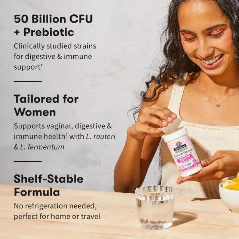2/27 Garden of Life Once Daily Dr. Formulated Probiotics for Women 50 Billion CF