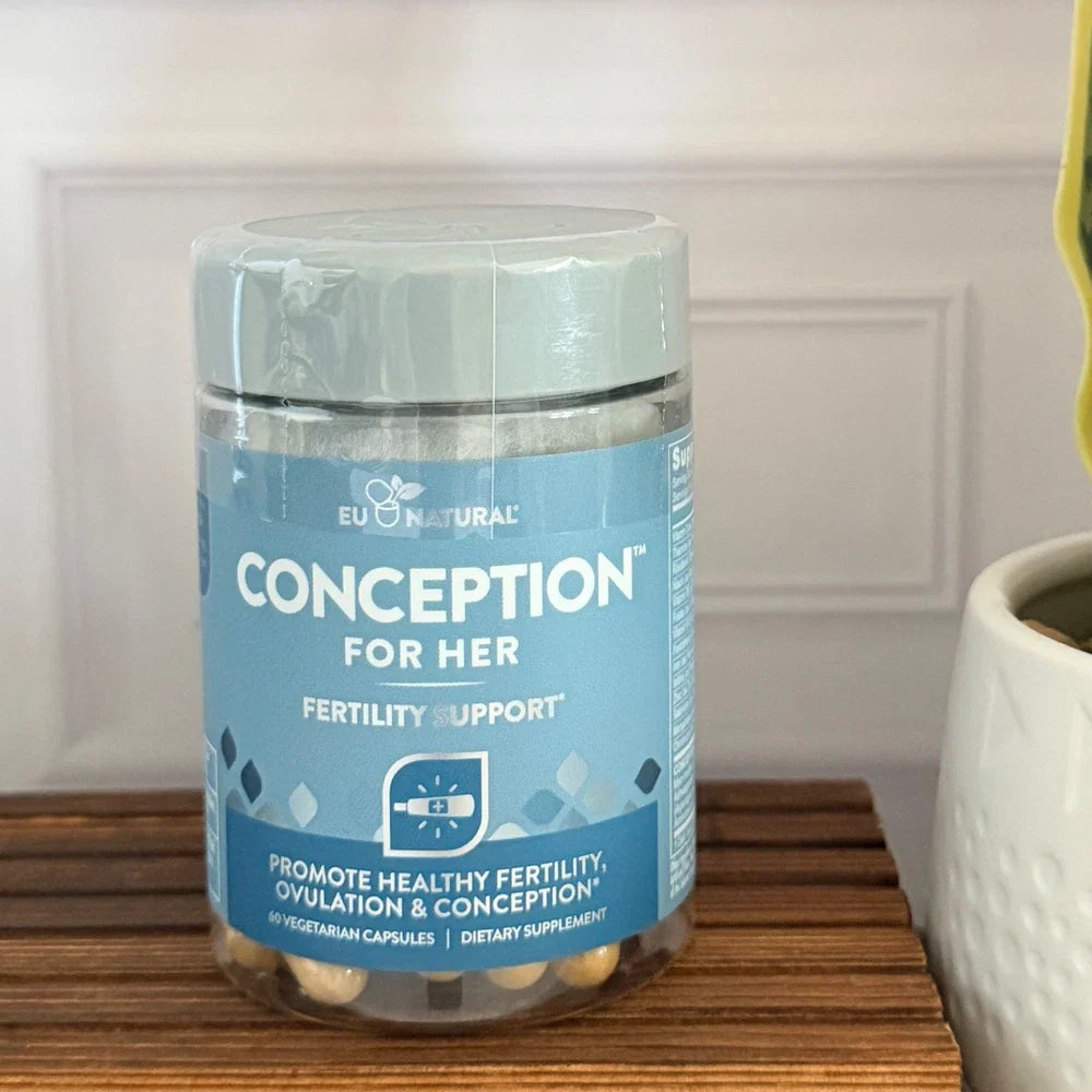 Eu Natural CONCEPTION Female Fertility Prenatal, 60 Vegetarian Capsules
