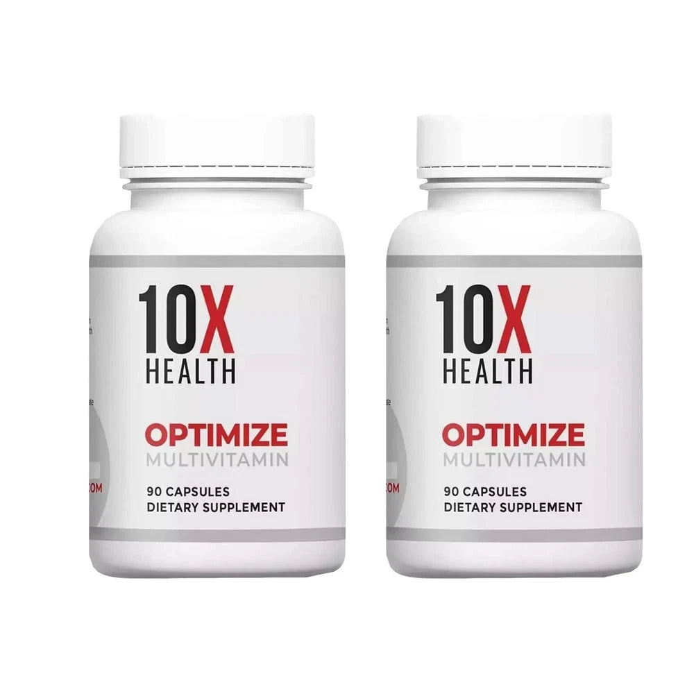 US 3 Pack 10X Health Optimize Methylated Multivitamin 90 Capsules Free Ship