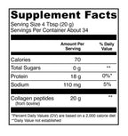 Vital Proteins Collagen Peptides Dietary Supplement Powder 24 oz - ED086