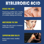 Hyaluronic Acid Anti Aging Hydrating Capsules Wrinkles Fine Lines Joint Health