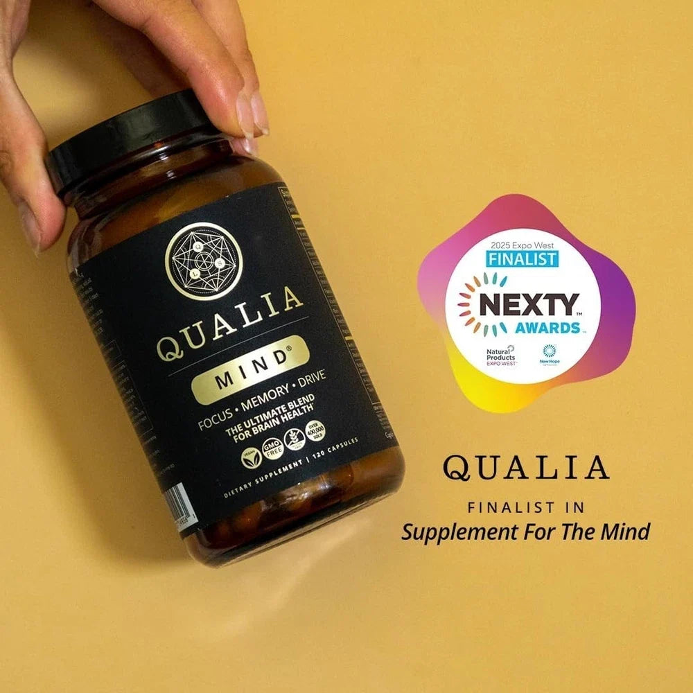 Qualia Mind 2.0 Nootropic Brain Supplement Focus Memory Energy 120 Capsules